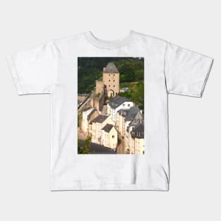Luxembourg; City; Goal; city gate; casemates; Fortress; Dinselpuert Kids T-Shirt